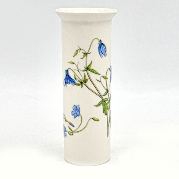 Portmeirion Vase The Queens Hidden Garden Blue Bells