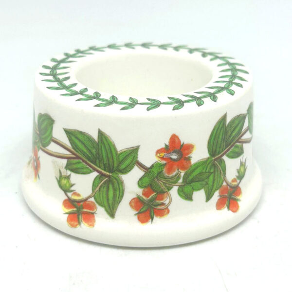 Portmeirion Botanic Garden Orange Floral Tea Light Candleholder