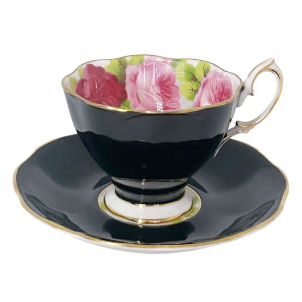 Royal-Albert-old-English-rose-Hampton-demitasse-duo Royal Albert Old English Rose Hampton Demitasse Duo