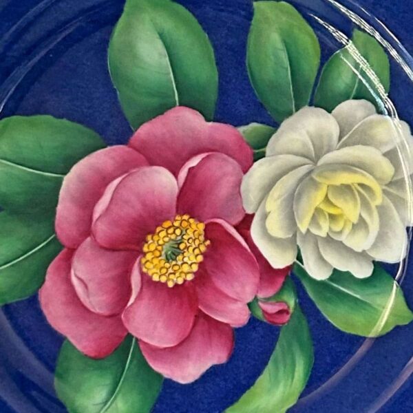 Spode-Copeland-hand-painted-tea-cake-plate-miss-nora-l347-1 Spode Copeland Hand Painted Tea Cake Plate Miss Nora L347
