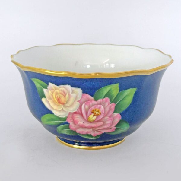 Spode-Copeland-hand-painted-tea-sugar-bowl--l347-1 Spode Copeland Hand Painted Tea Sugar Bowl L347