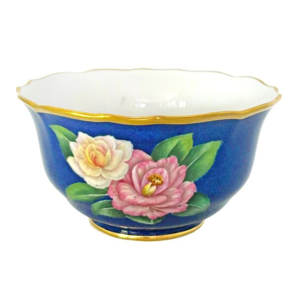 Spode-Copeland-hand-painted-tea-sugar-bowl--l347 Spode Copeland Hand Painted Tea Sugar Bowl L347
