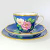 Spode-Copeland-hand-painted-tea-trio-benda-l347-1 Spode Copeland Hand Painted Tea Trio Benda L347