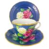 Spode-Copeland-hand-painted-tea-trio-latifolia-l347 Spode Copeland Hand Painted Tea Trio Latifolia L347