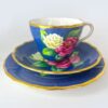 Spode-Copeland-hand-painted-tea-trio-latifolia-l347-2 Spode Copeland Hand Painted Tea Trio Latifolia L347