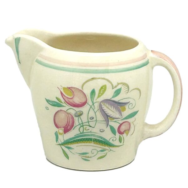 Susie Cooper Banded Dresden Spray Coffee Milk Jug