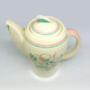 Susie Cooper Banded Dresden Spray Kestrel Coffee Pot