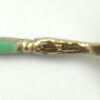 Hallmarked Silver Gilt Enamel Coffee Spoons Birmingham 1937