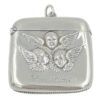 Hallmarked Silver Vesta Case Reynolds Angels Birmingham 1900