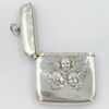 Hallmarked Silver Vesta Case Reynolds Angels Birmingham 1900
