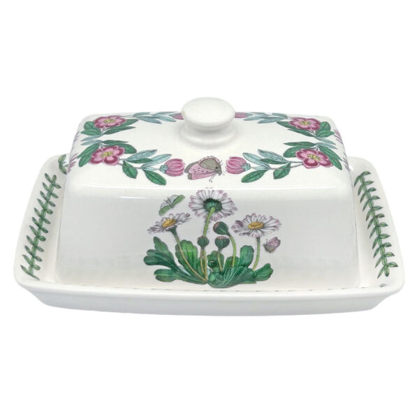 Portmeirion Botanic Garden Butter Dish Cyclamen