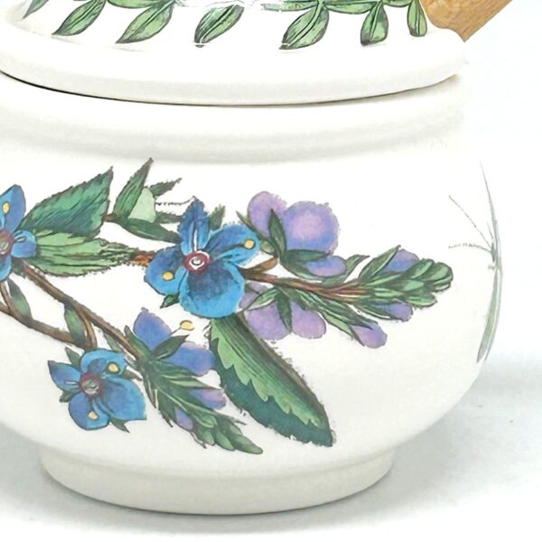 Portmeirion Botanic Garden Mustard Pot Speedwell