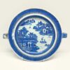 Chinese Blue and White Qianlong Hot Water Plate C1760