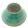 Linnware Green Glaze Stepped Pottery Vase
