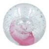 Murano Glass Pink Swirl Paperweight 20th