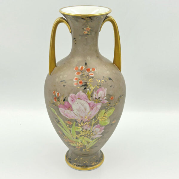 Rosenthal Double Handled Floral Vase Traumland W Mutze 20th