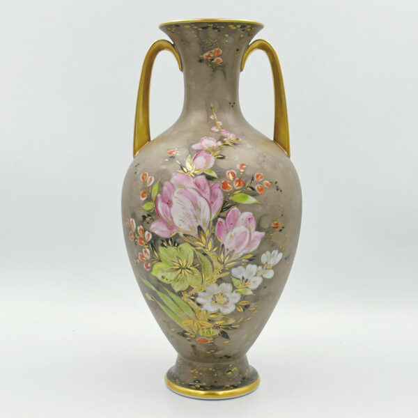 Rosenthal Double Handled Floral Vase Traumland W Mutze 20th