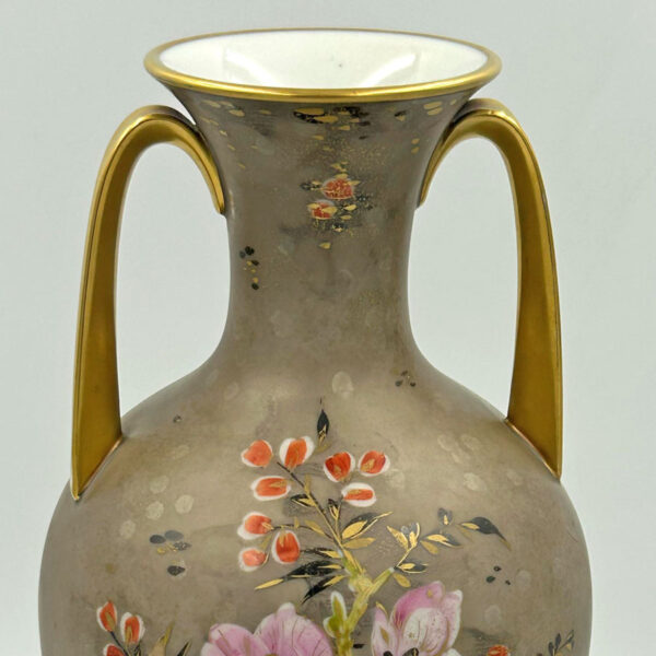 Rosenthal Double Handled Floral Vase Traumland W Mutze 20th