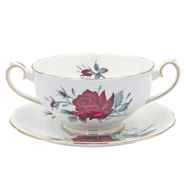 Royal-Albert-sweet-romance-soup-coupe-and-saucer Royal Albert Sweet Romance Soup Coupe and Saucer