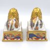 Royal Worcester Limited Edition Nelson Collection Pair Of Lions