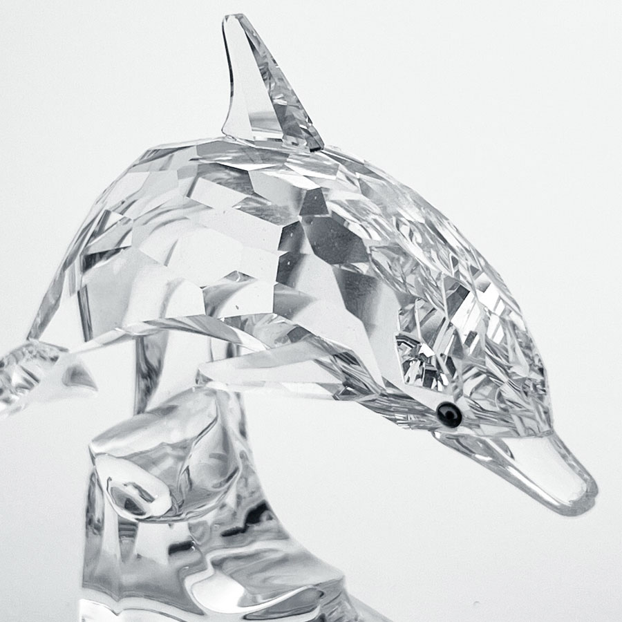 Swarovski Dolphin On A Wave 190365 - Clyde on 4th Antiques