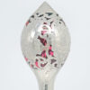 Art Nouveau Cranberry Glass Silver Overlay Decanter C1910