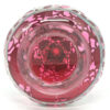Art Nouveau Cranberry Glass Silver Overlay Decanter C1910