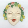 Clarice Cliff Bizarre Art Deco Wall Mask Of Flora