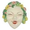 Clarice Cliff Bizarre Art Deco Wall Mask Of Flora