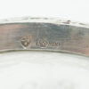 German Silver Mounted Etched Glass Claret Jug