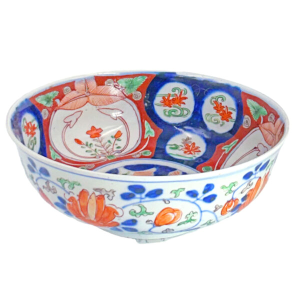 Japanese-Imari-footed-bowl-20th Japanese Imari Footed Bowl 20th