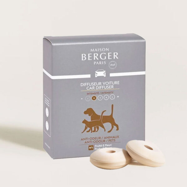 Lampe Berger Anti Pet Odor Car Diffuser Refill Fruity and Floral