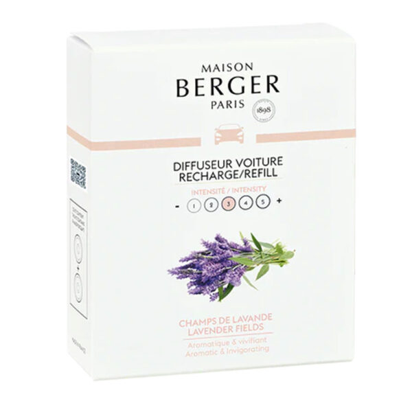 Lampe Berger Lavender Fields Car Diffuser Refill
