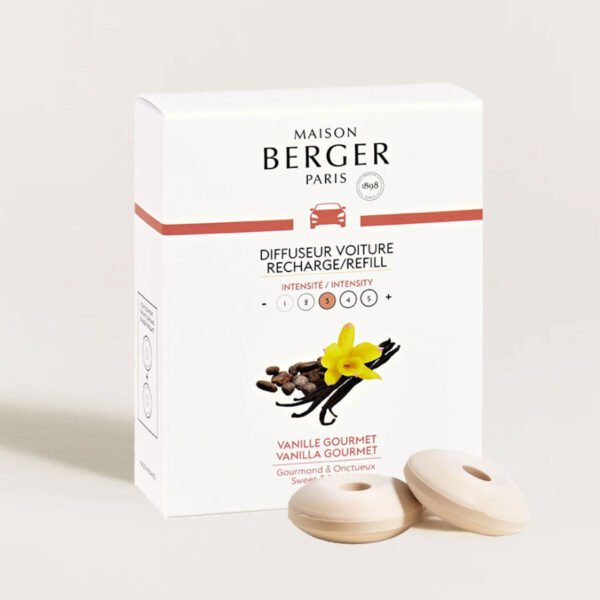 Lampe Berger Vanilla Gourmet Car Diffuser Refill