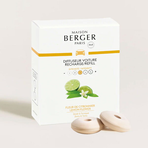 Lemon Flower - Lampe Berger Car Diffuser Refill