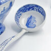Rare Spode Copeland Blue Italian Soup Toureen and Ladle