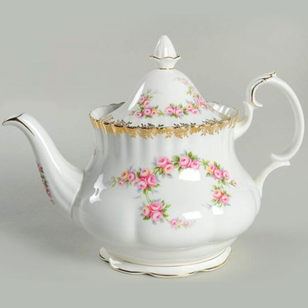 Royal Albert Dimity Rose Tea Pot