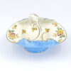 Royal Doulton Floral Basket Ornate Handle