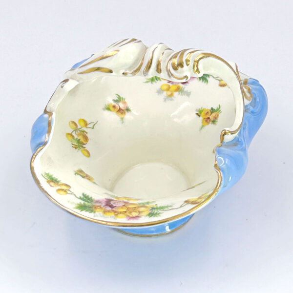 Royal Doulton Floral Basket Ornate Handle