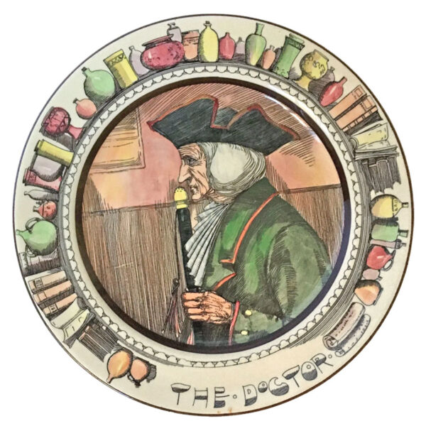 Royal-Doulton-The-Doctor--Professional-Series-Plate Royal Doulton The Doctor Professional Series Plate