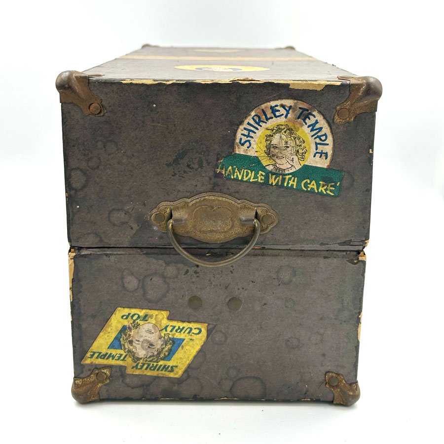 Shirley Temple 13 Ideal Novelty Toy Original Travel Trunk 1930