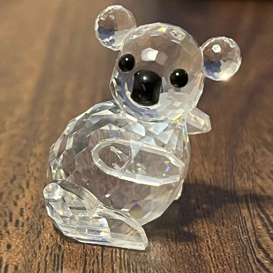 Swarovski Crystal Large Koala 7673 - Clyde on 4th Antiques