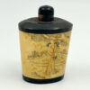 Antique Chinese Erotica Bone and Wood Snuff Bottle
