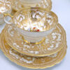 Aynsley Cabbage Rose 21 Piece Tea Set Signed Bailey