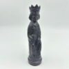 Black Wedgewood Basalt Chess Figurines King & Queen Machin Chess Pieces England