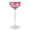 Bohemian-crystal-cranberry-coloured-wine-glass Bohemian Crystal Cranberry Coloured Wine Glass