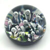 Caithness Scotland Harlequin Single Paul Ysart  Art Glass Paperweight
