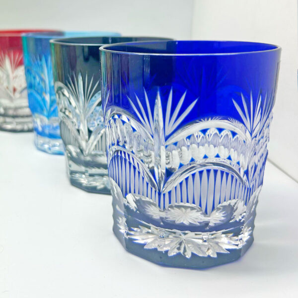 Crystal Longe Whisky Glasses  AJR Hungary