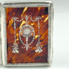 Hallmarked Silver Edwardian and Tortoise Shell Cigarette Box London 1910