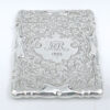 Hallmarked Silver Calling Card Case Birmingham 1903